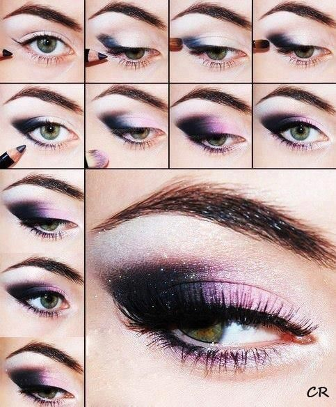 Purple Black Eye Makeup Best Ideas For Makeup Tutorials Diy Purple Black Eye Makeup