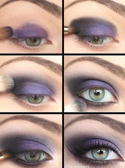 Purple Black Eye Makeup Best Purple Eye Makeup Tutorials For Purple Lovers Pretty Designs