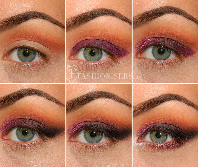 Purple Black Eye Makeup Pretty Pansy Purple Smokey Eye Makeup Tutorial Fashionisers