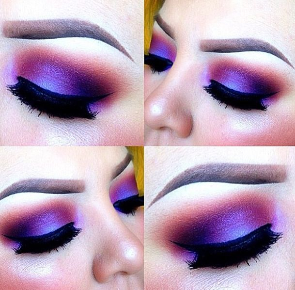 Purple Pink Eye Makeup Catch Up With The Purple Trend 15 Perfecy Purple Eye Makeup Looks