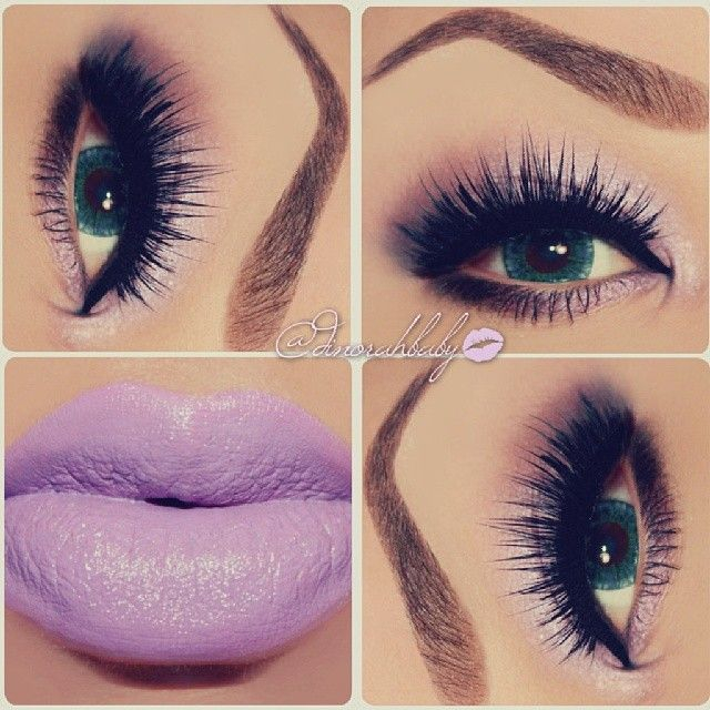 Purple Pink Eye Makeup Green Purple Pink Eyemakeup Ideas Georgette Musely