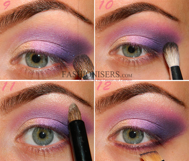 Purple Pink Eye Makeup Party Makeup Lilac Purple Smokey Eye Makeup Tutorial Fashionisers