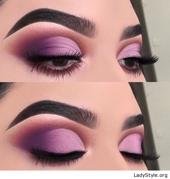 Purple Pink Eye Makeup Sweet Pink And Purple Eye Makeup Inspire Ladystyle
