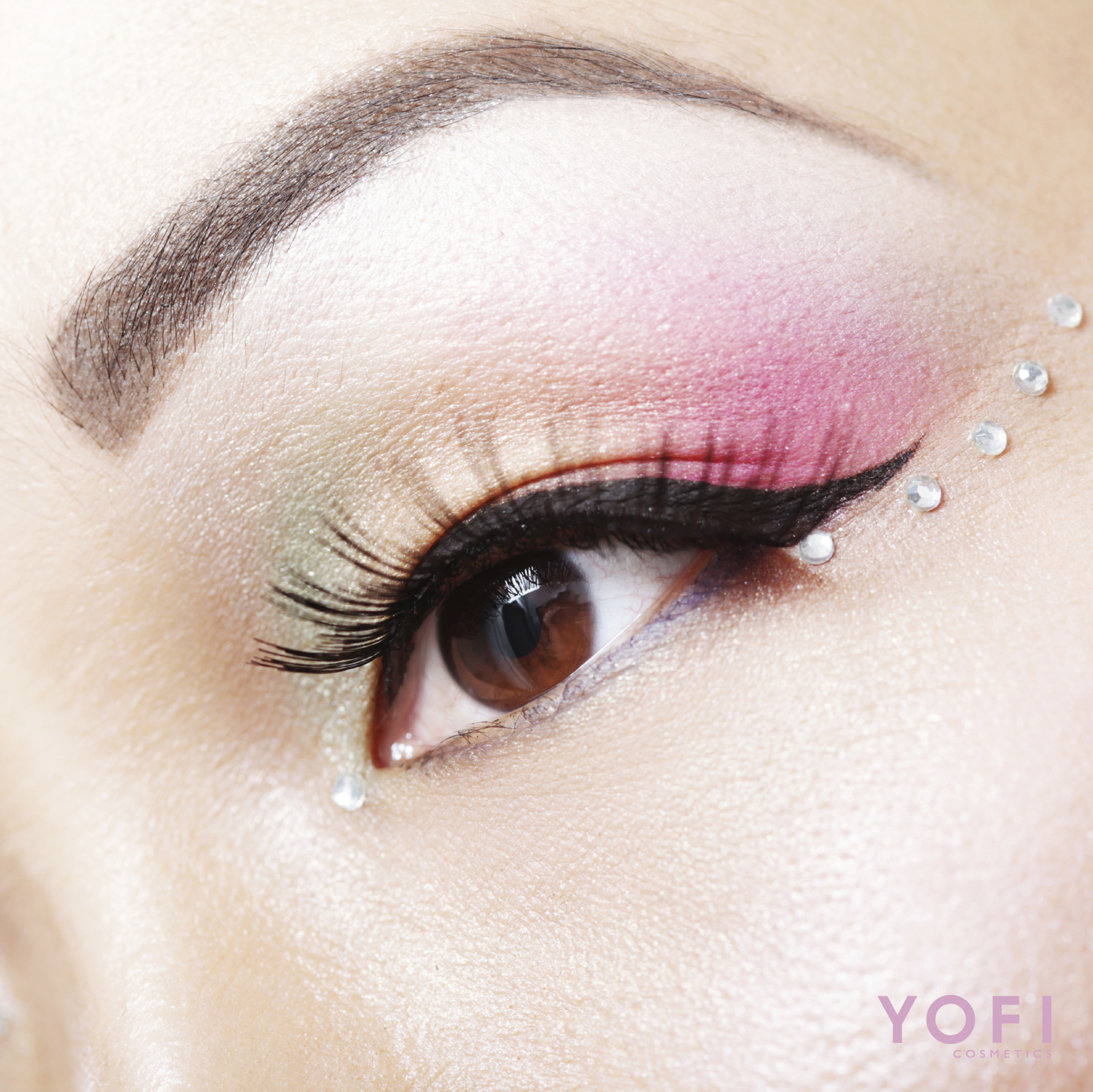 Rhinestones For Eyes Makeup Stage Eye Makeup Glitter Cosmetics And Dance Eyes Accessories