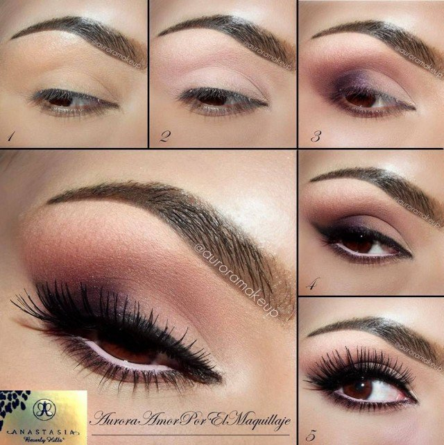 Romantic Eye Makeup 26 Easy Step Step Makeup Tutorials For Beginners Pretty Designs
