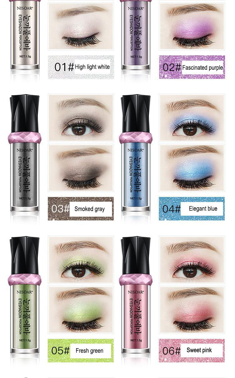 Shiny Eye Makeup 16 Single Color Makeup Shiny Eye Shadow Balls Cosmetic Shimmer