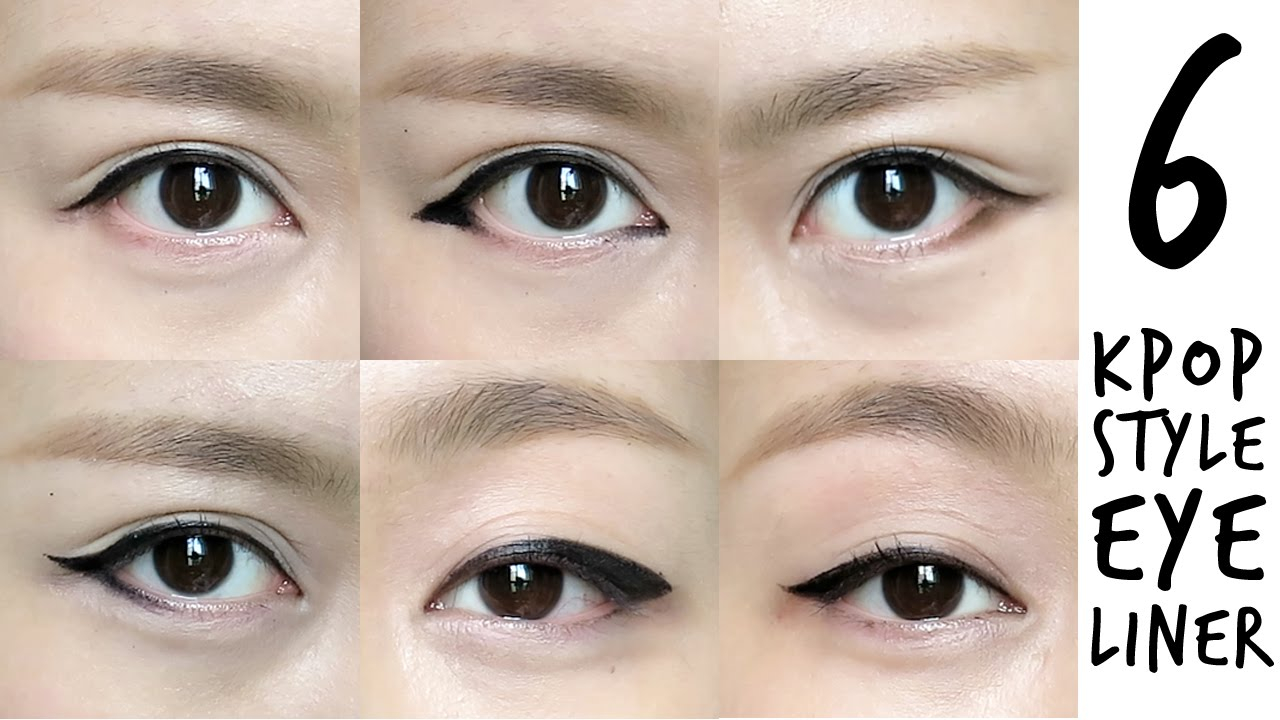 Simple Korean Eye Makeup K Pop Inspired Korean Style Eyeliner Tutorial Youtube
