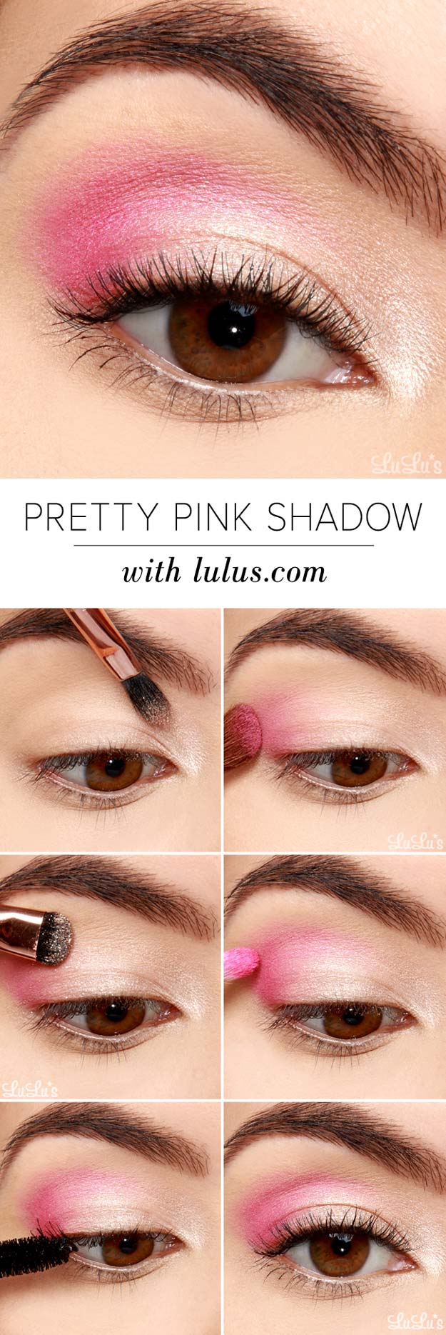 Simple Pink Eye Makeup 25 Best Eyeshadow Tutorials Ever Created