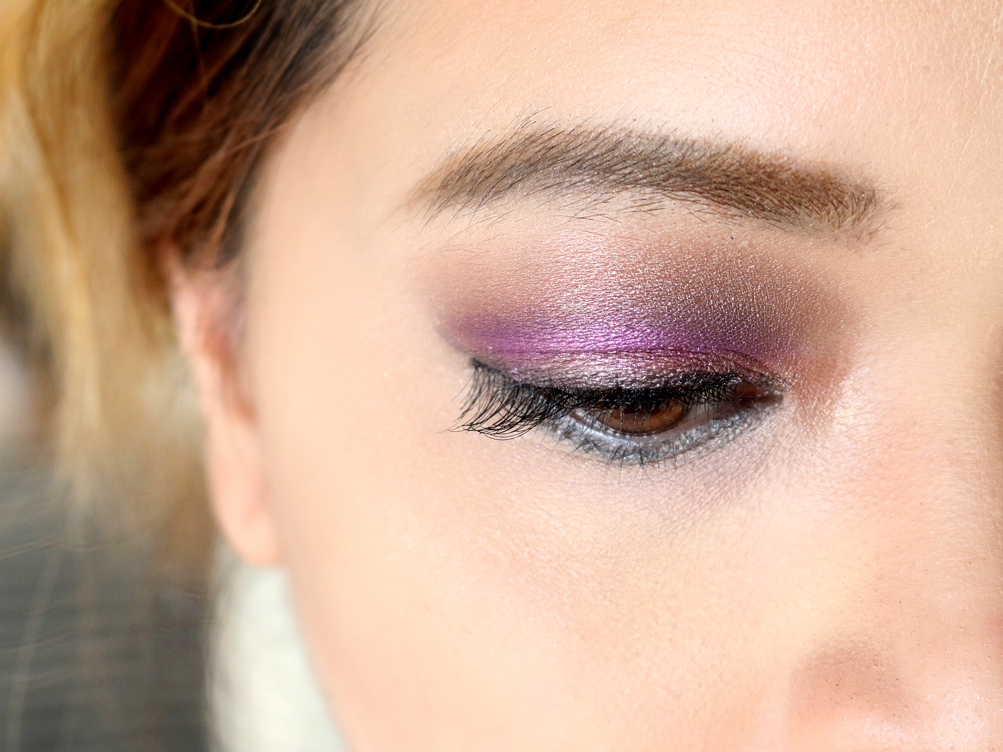 Simple Pink Eye Makeup 3 Ways To Wear Purple Eyeshadow Wikihow