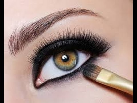 Smokey Eye Makeup For Black Dress How To Wear Black Smoky Eye Makeup Youtube