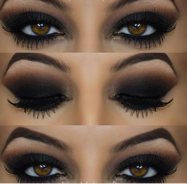 Smokey Eye Makeup For Black Dress Make Up Tips And Ideas When You Are Wearing Black Dress