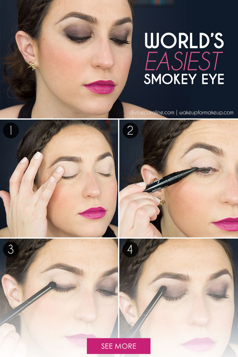 Smokey Eye Makeup The Worlds Easiest Smokey Eye Tutorial I Promise More