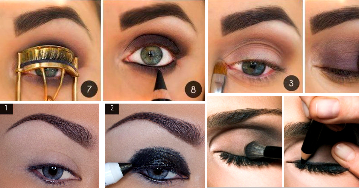 Smokey Eyes Makeup Black 20 Breathtaking Smokey Eye Tutorials To Look Simply Irresistible