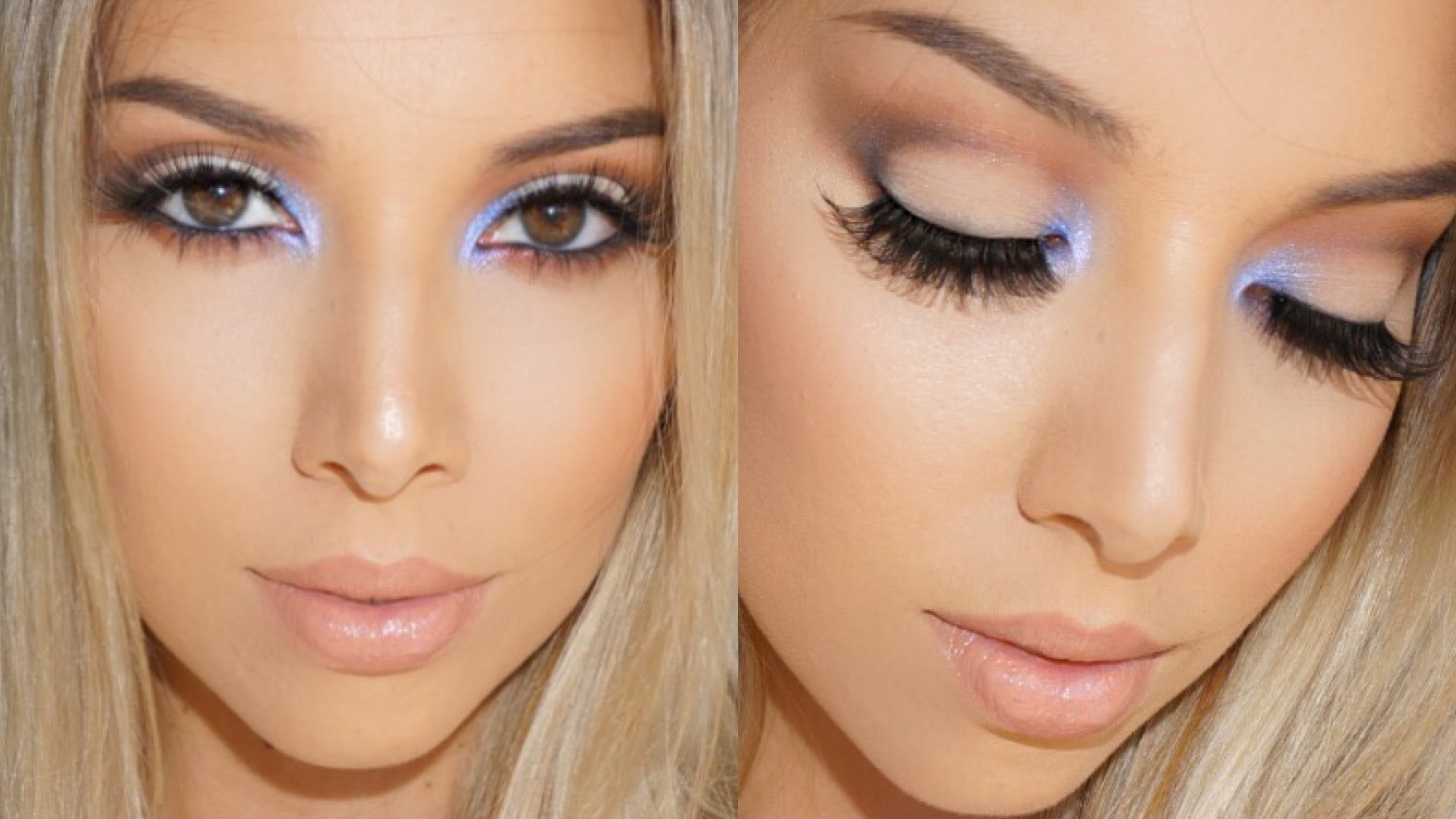Smokey Under Eye Makeup Smokey Eyes With A Pop Of Color Lustrelux