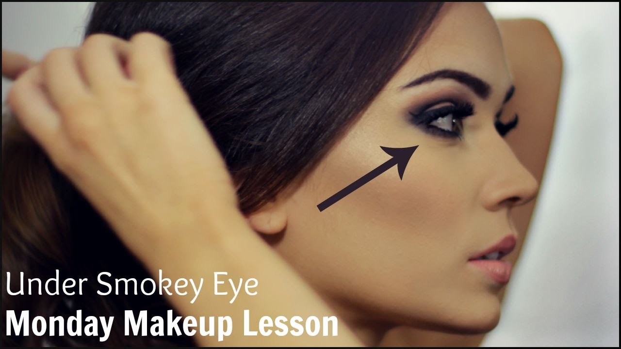 Smokey Under Eye Makeup Under Eye Smokey 5 Step Themakeupchair Youtube