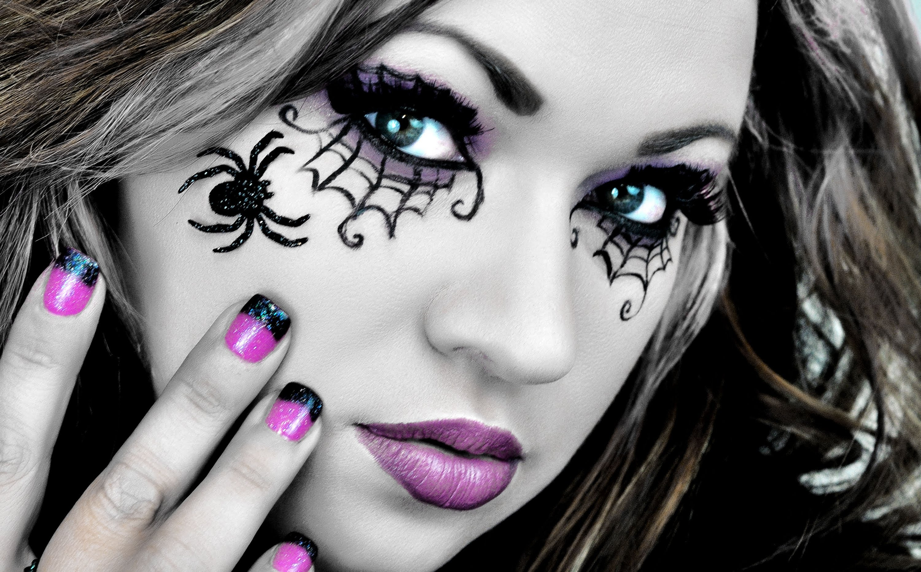 Spider Eye Makeup 25 Outstanding Halloween Spider Makeup Ideas