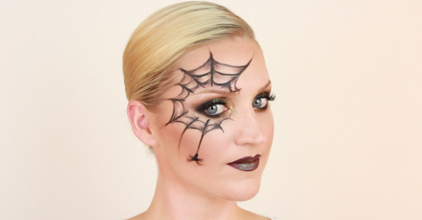Spiderweb Eye Makeup 17 Spider Web Makeup Designs Trends Ideas Design Trends