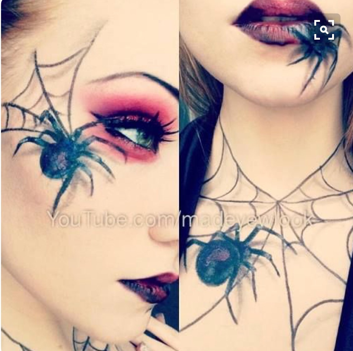 Spiderweb Eye Makeup Halloween Spider Makeup Tj Luvs Being Natural