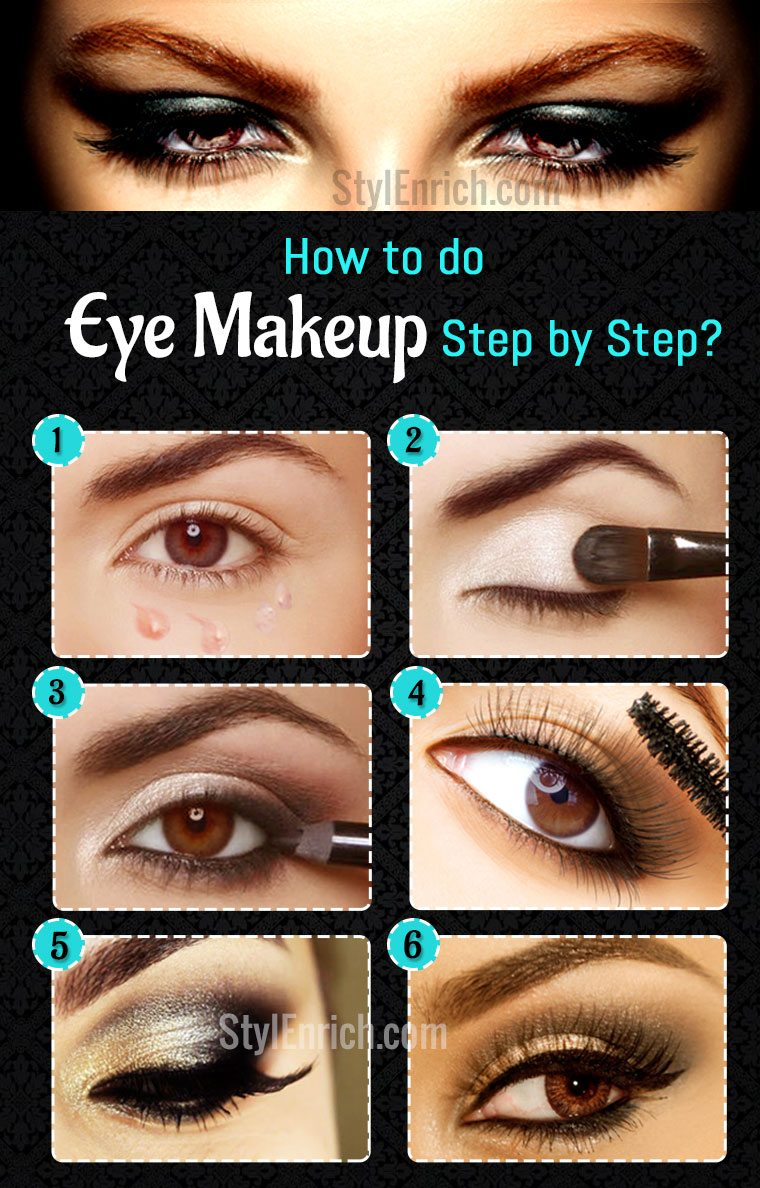 Steps Of Doing Eye Makeup How To Do Eye Makeup An Easy Guide To Learn Eye Makeup Flawlessly