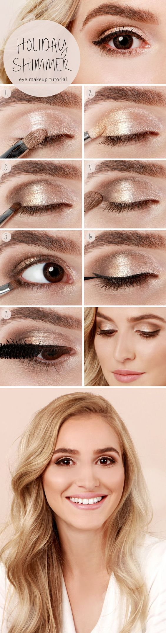 Summer Eye Makeup 5 Tips On How To Apply A Perfect Shimmer Summer Eye Look Pretty