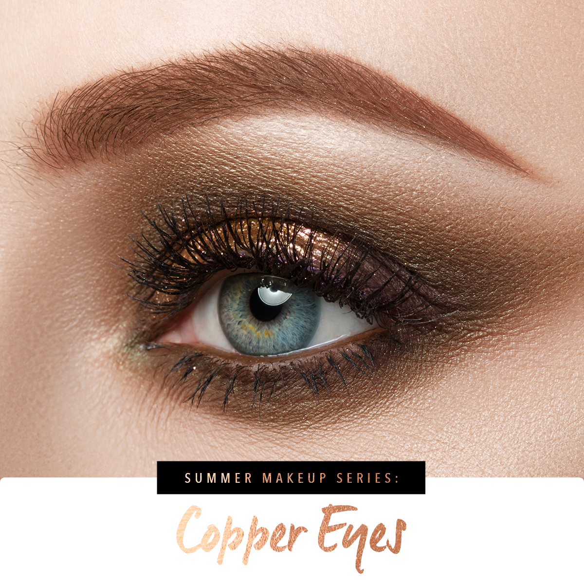 Summer Eye Makeup Summer Makeup Looks Copper Eyeshadow Real Techniques
