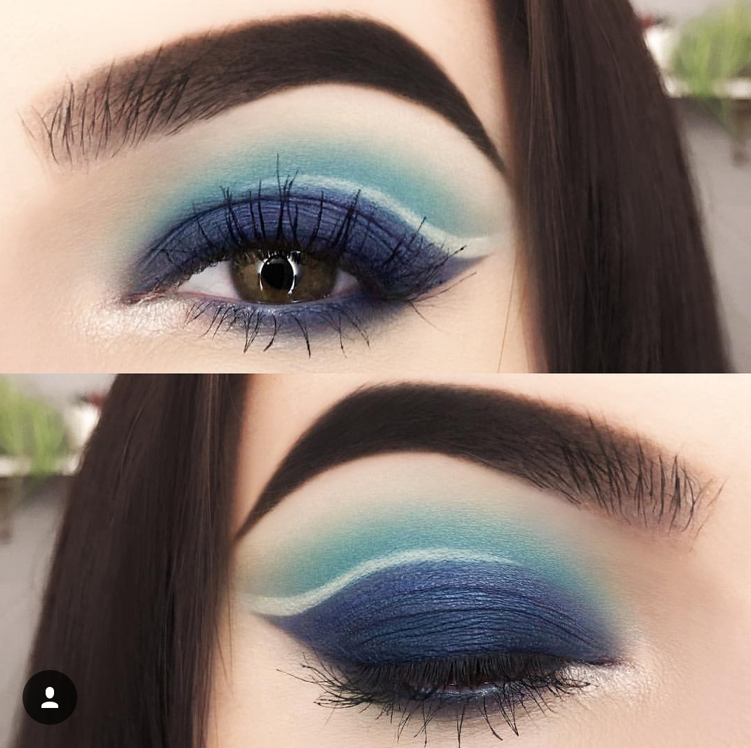 Turquoise Eye Makeup 10 Blue Eyeshadow Looks You Should Totally Own This Party Season