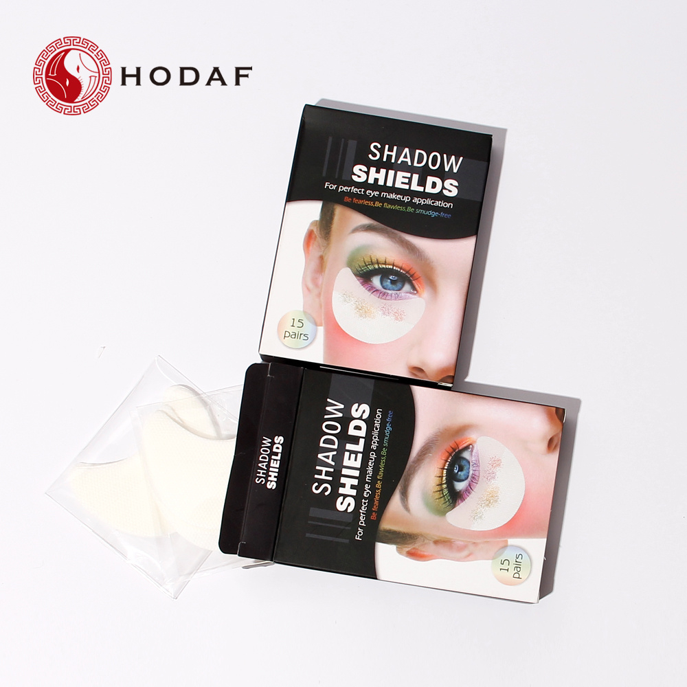 Under Eye Stickers For Makeup Chinese Suppliers Eye Shadow Shields Patches White Eyelash Pad Under