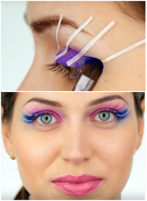 Unusual Eye Makeup 16 Bizarre Makeup Tricks That Work Beauty Tips Makeup Guides