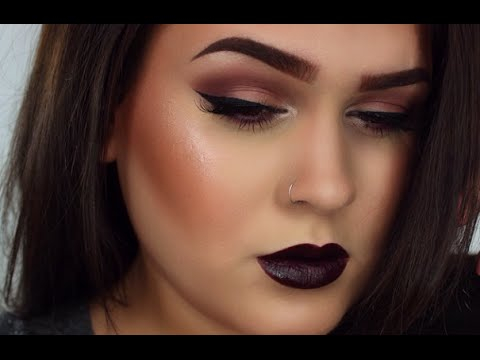 Vampy Eye Makeup Vampy Lips Fall Makeup Tutorial Youtube
