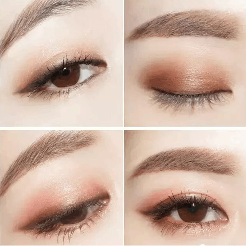 Very Natural Eye Makeup Double Color Lazy Eyeshadow Gradual Change Makeup Brush Professional