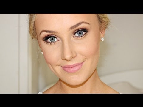 Wedding Makeup For Fair Skin And Blue Eyes Bridal Makeup Tutorial Youtube