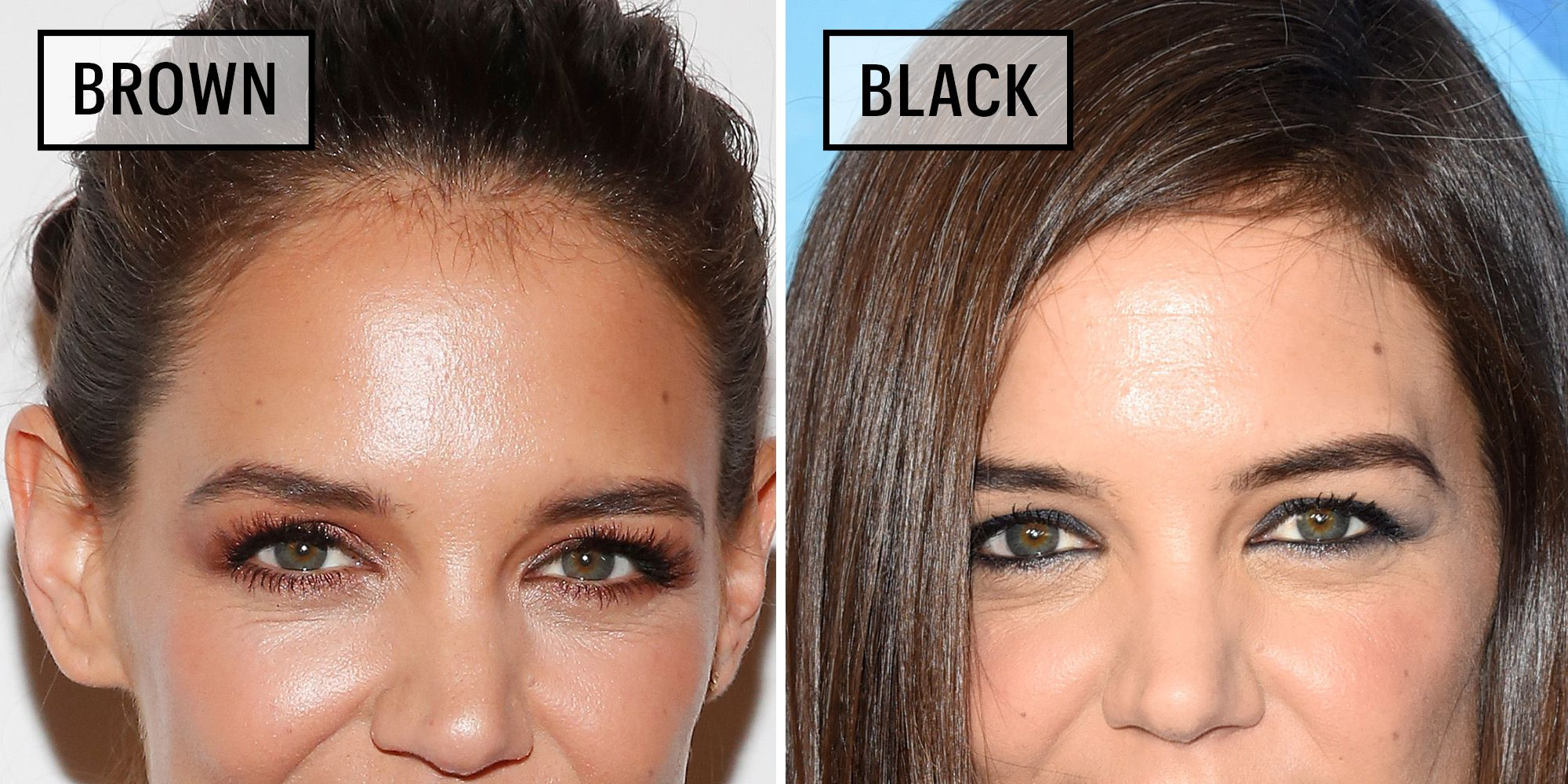 Wedding Makeup Looks For Brunettes With Brown Eyes Celebrities Wearing Black Versus Brown Eyeliner Why You Should